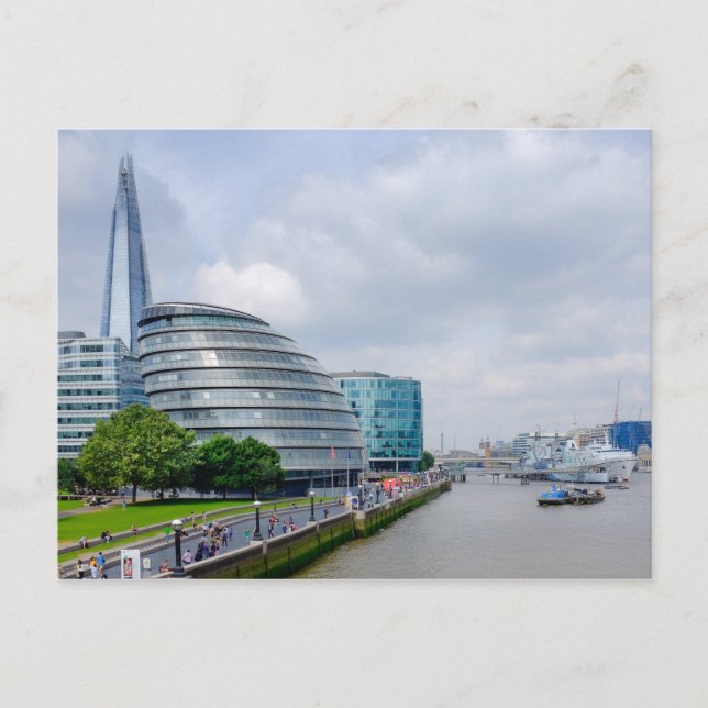 City Hall, London UK Postcard Vykort (Framsida)