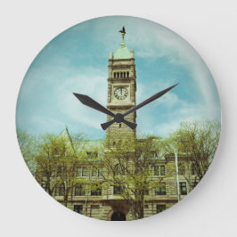 CITY HALL LOWELL MASSACHUSETTS CLOCK STOR KLOCKA