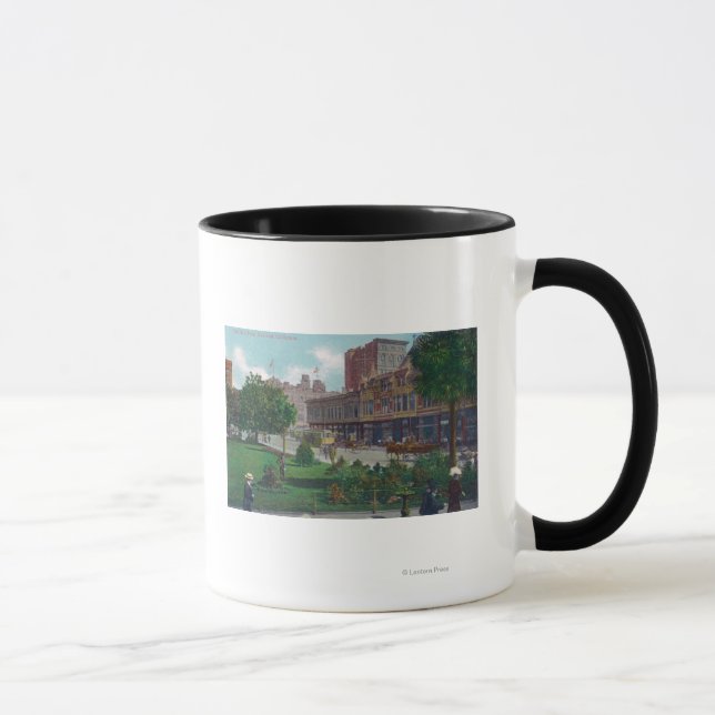 City Hall ParkOakland, CA Mugg (Höger)