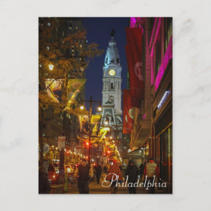 City Hall, Philadelphia Vykort