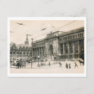 City Hall, St. Louis, Missouri 1910 Vintage Vykort