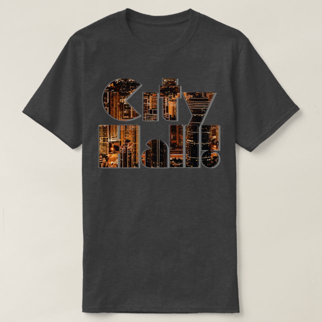 City Hall T Shirt (Design framsida)