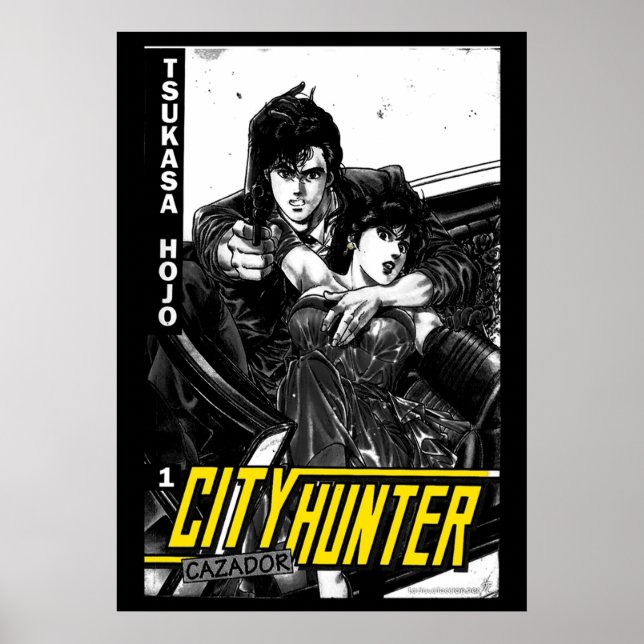 City Hunter Vintage 80s Poster (Framsidan)