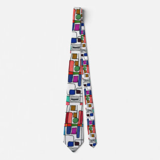 ’City Karta’ Abstract Design Tie Slips