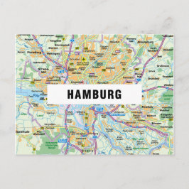 CITY KARTA POSTCARDS ♥ Hamburg Vykort