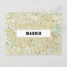 CITY KARTA POSTCARDS ♥ Madrid Vykort
