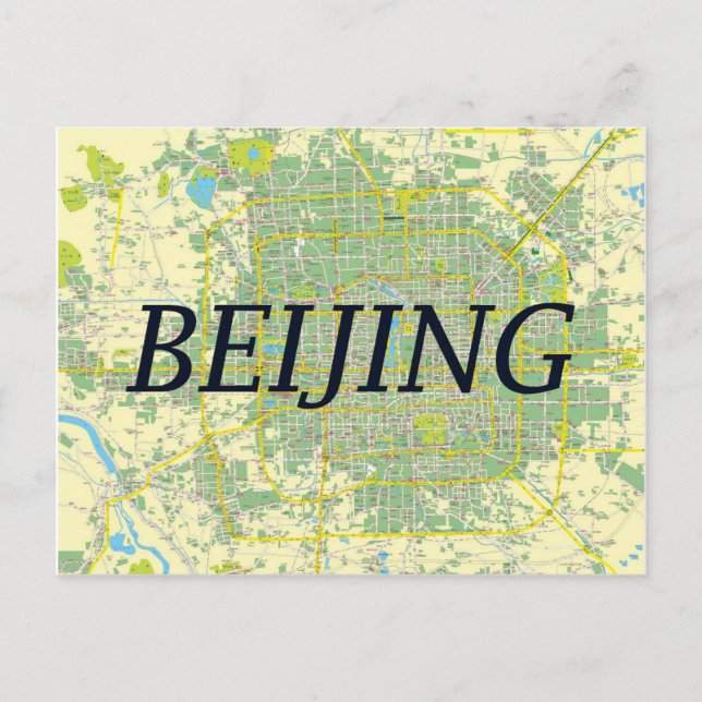 CITY KARTA POSTCARDS ♥ Peking Vykort (Framsida)