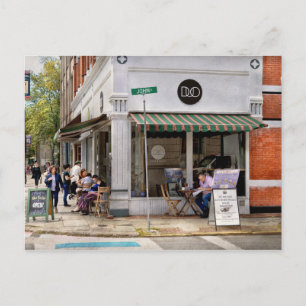 City - Kingston NY - Duo Bistro Vykort