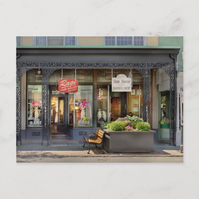 City - Kingston, NY - For her and For him Vykort (Framsida)