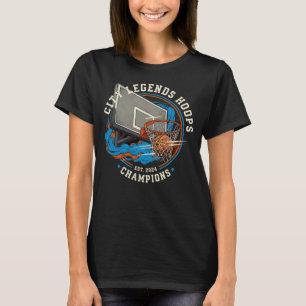 City Legends Ringar T-Shirt - Champion Basketball