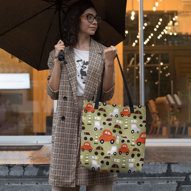 City leksak-bilar tygkasse (Skapare uppladdad)