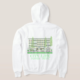 City Life Brownstone Hoodie T Shirt