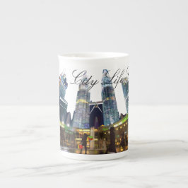 City Life Collection #2, Bone China Mugg Benporslin Mugg