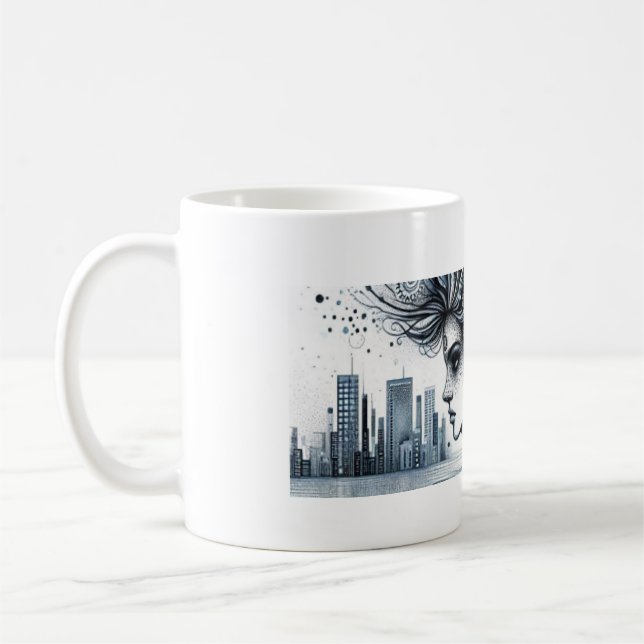 City Life Kaffemugg (Vänster)