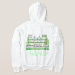 City Life Rowhome Hoodie T Shirt