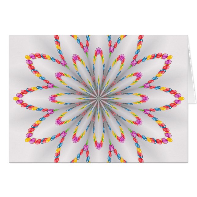 City Ljus Hälsningskort (Framsidan Horizontal)