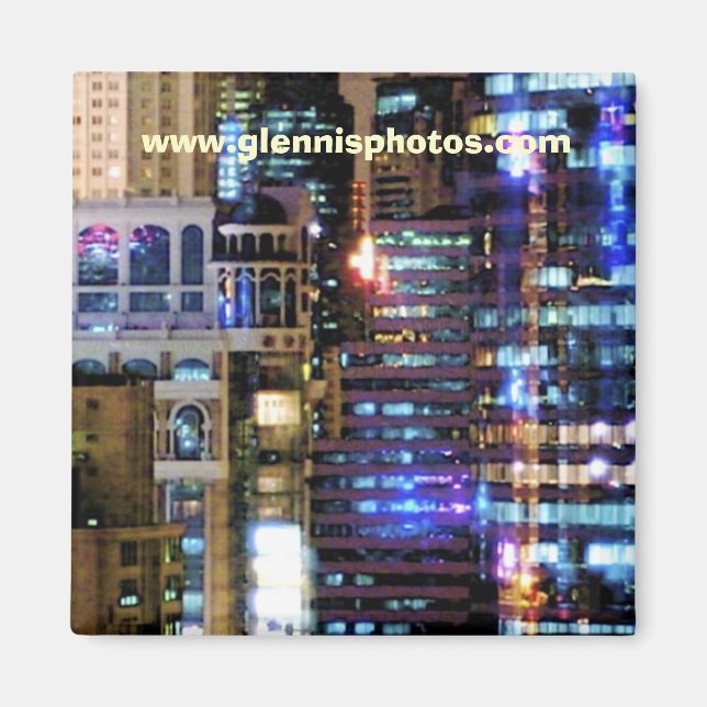 City Ljus Magnet (Framsidan)