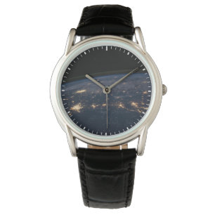 City Ljus of the Southern United Stater. Armbandsur