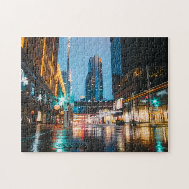 City Ljus Scenia Puzzles City Art Hard Jigszawa Pussel (Horisontell)