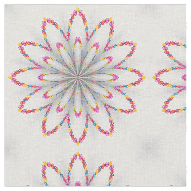 City Ljus Tyg (Närbild)