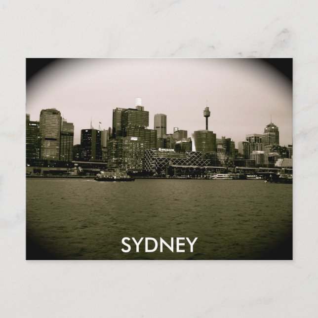 City Ljus Vykort (Framsida)