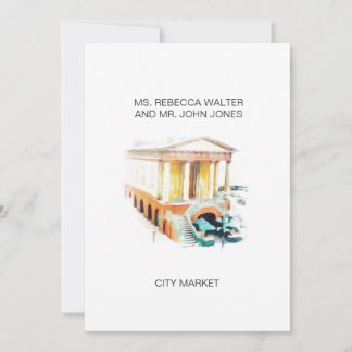 City Market - Charleston Julkort
