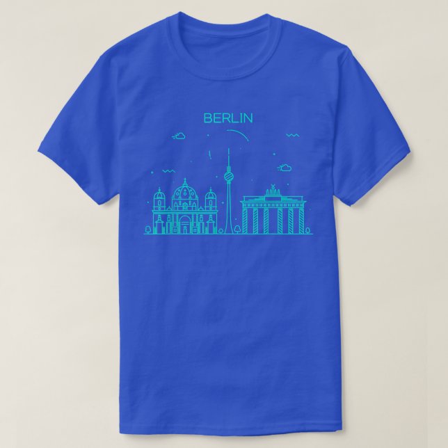 City Night Berlin T Shirt (Design framsida)