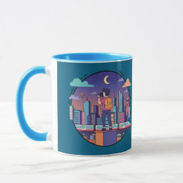 City Night Traveler Mugg