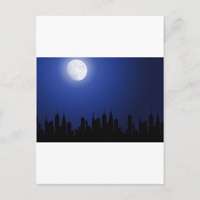 CITY NIGHT VYKORT (Framsida)