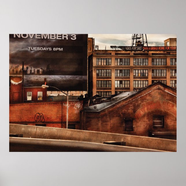 City - NY - NY History Poster (Framsidan)