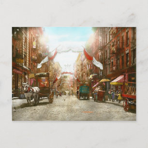 City - NY - The Feast of San Genero 1908 Vykort