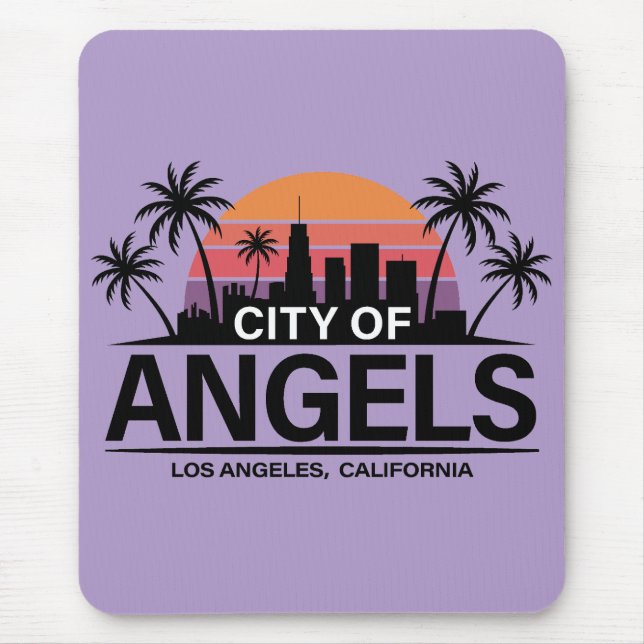 City of Angels, Los Angeles, California Musmatta (Framsidan)