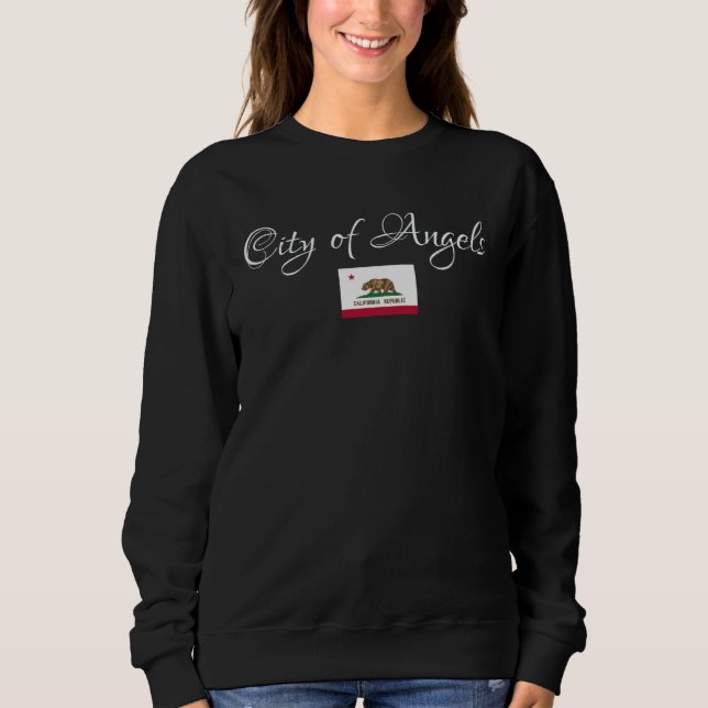City of Angels Los Angeles California T Shirt (Framsida)