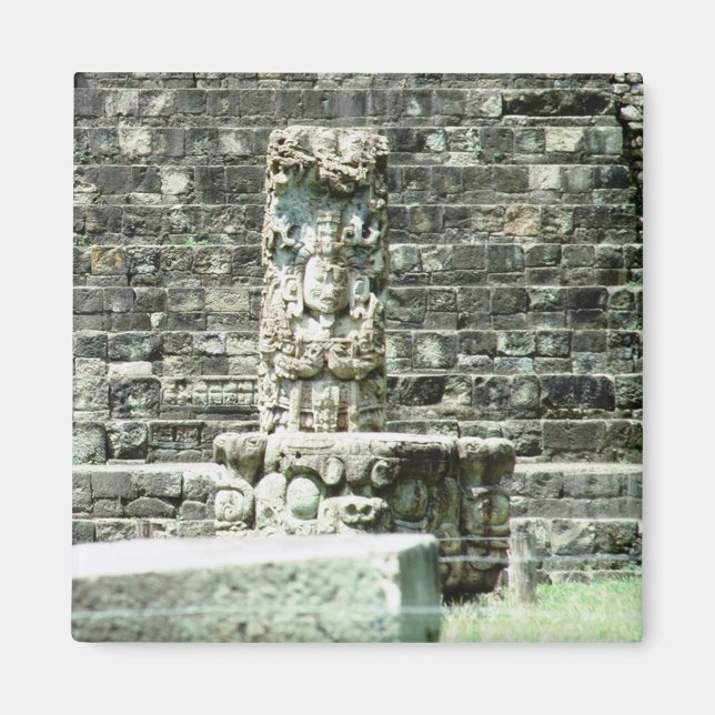 City of Copan Mayan Ruins Honduras Photo Magnet (Framsidan)