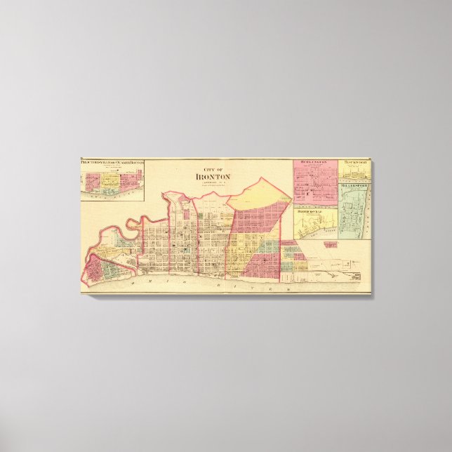 City of Ironton with ProcTorville Canvastryck (Framsida)
