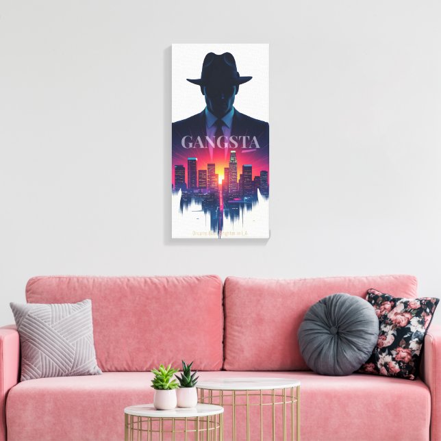 City of Lights Canvastryck (Insitu (Vardagsrum))