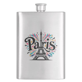 City of Ljus: Bold Paris Typography Art Fickplunta