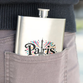 City of Ljus: Bold Paris Typography Art Fickplunta