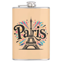 City of Ljus: Bold Paris Typography Art