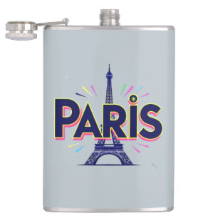 City of Ljus: Bold Paris Typography Art Fickplunta