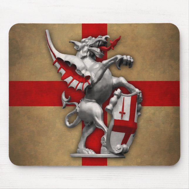 City of London Dragon mousepad Musmatta (Framsidan)