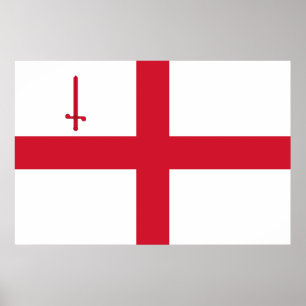 City of London (England) (UK Capital City) Poster