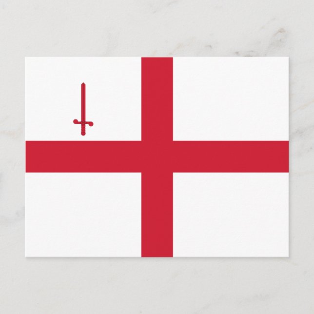 City of London (England) (UK Capital City) Vykort (Framsida)