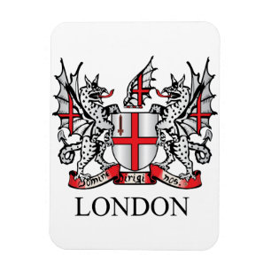 City of London jackar av arm Magnet