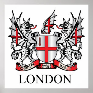 City of London jackar av arm Poster