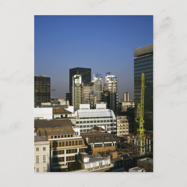 City of London på 1990-talet Vykort (Framsida)