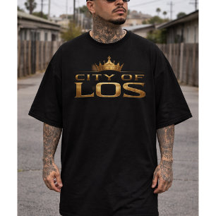 City of Los King T-shirt på svenska