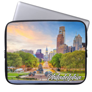 City of Philadelphia, Pennsylvania, USA Laptop Fodral
