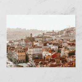 City of Porto during sunset Vykort