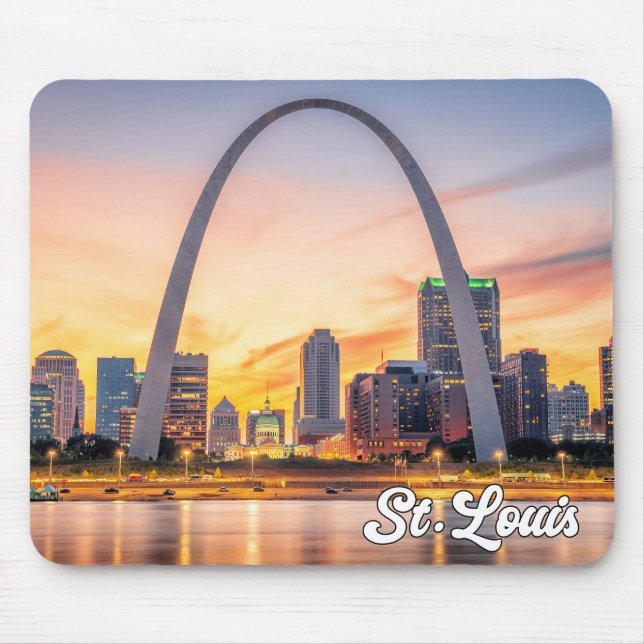 City of St. Louis, Missouri, United Stater Musmatta (Framsidan)